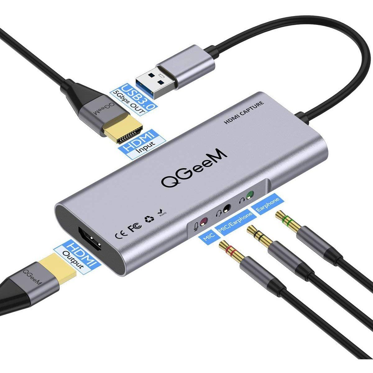 HDMI to USB-C Video Capture Adapter