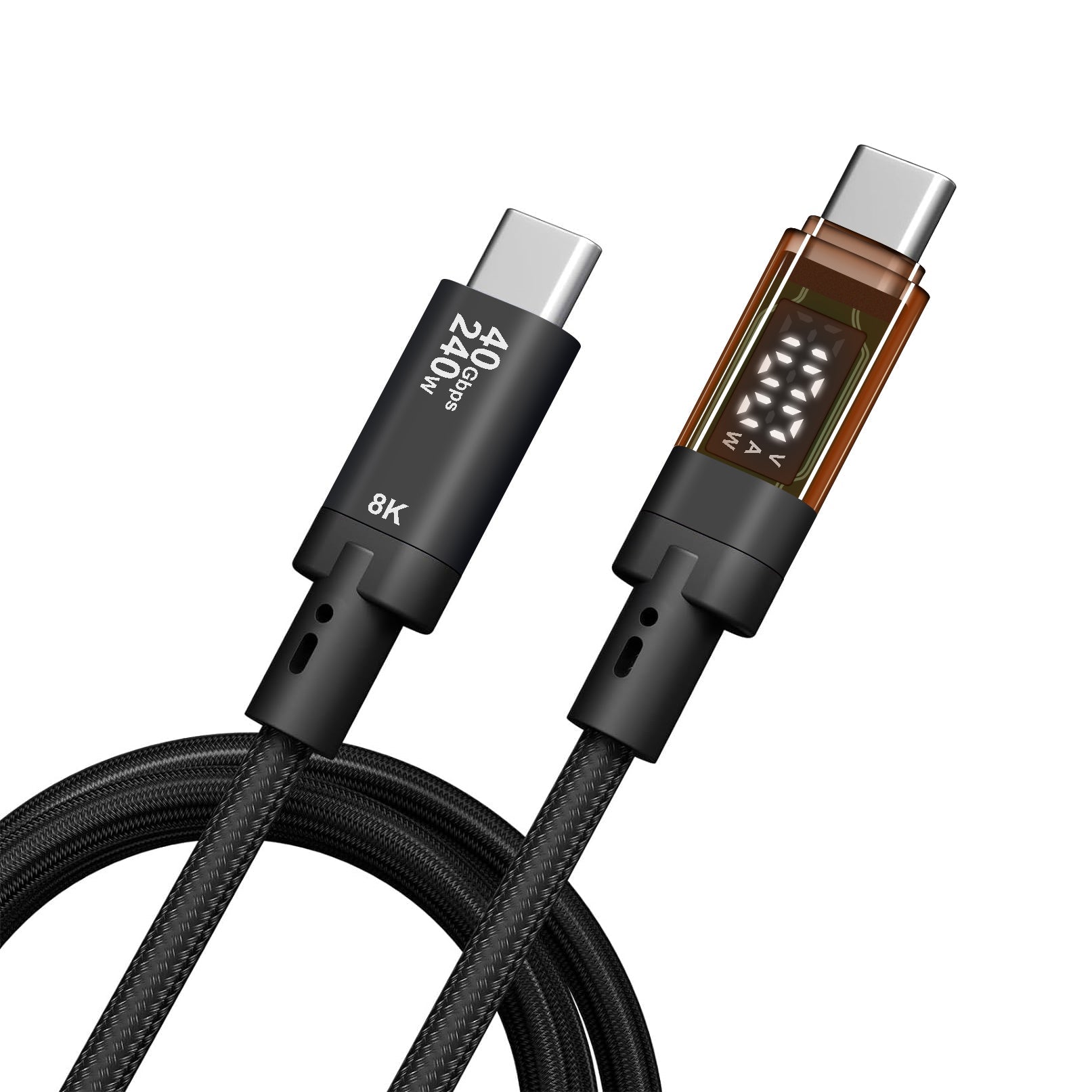 Redefine Possibilities, Master the Future—USB 4 C/M to C/M 240W 40G 8K@60Hz Cable - QGeeM