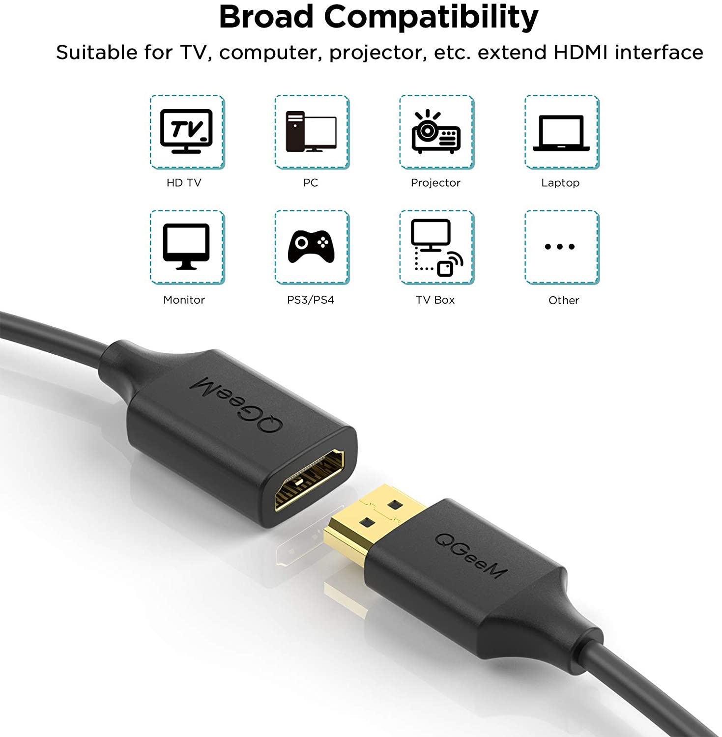 QGeeM HDMI 2.1 8K@60Hz Cable