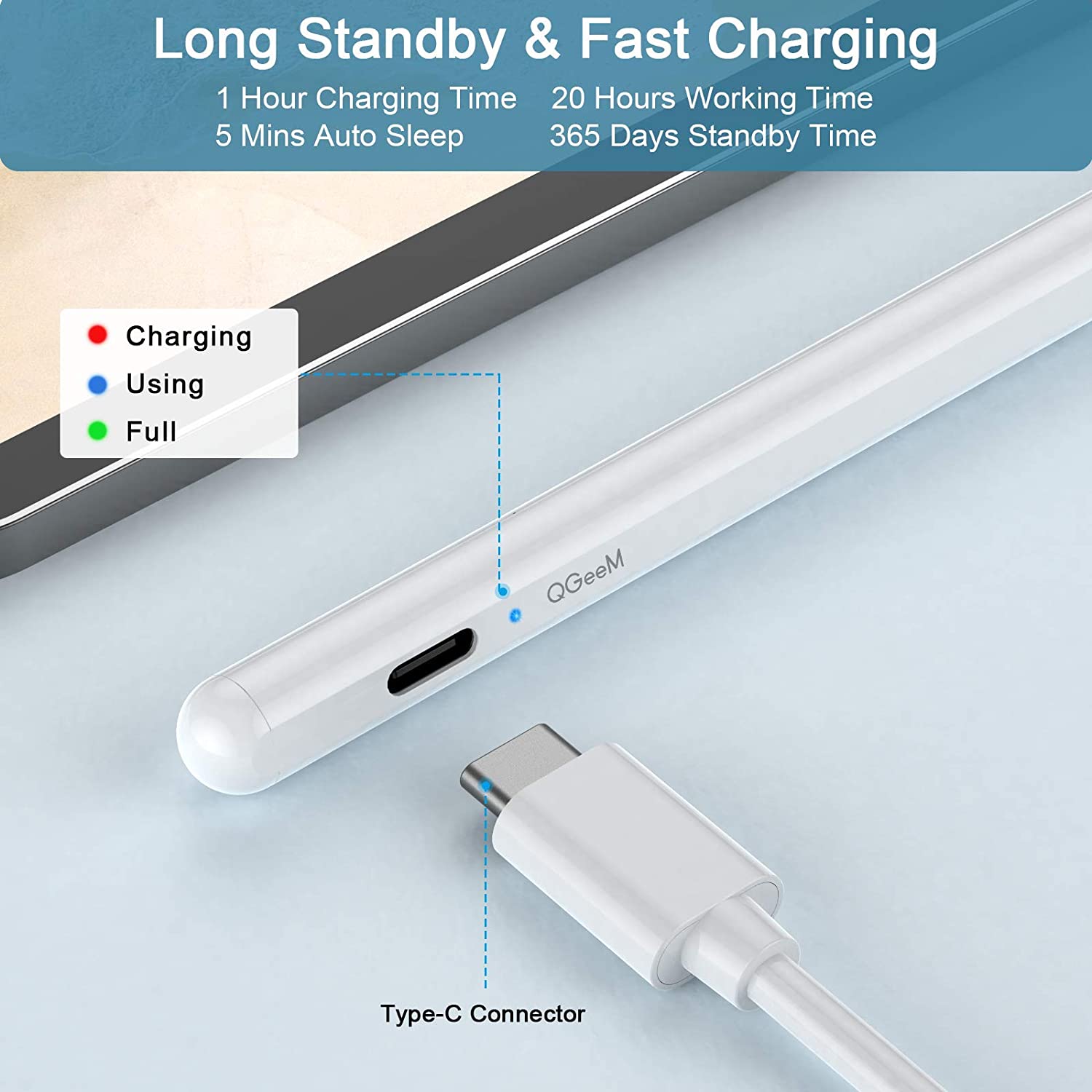 Ipad pen deals charging