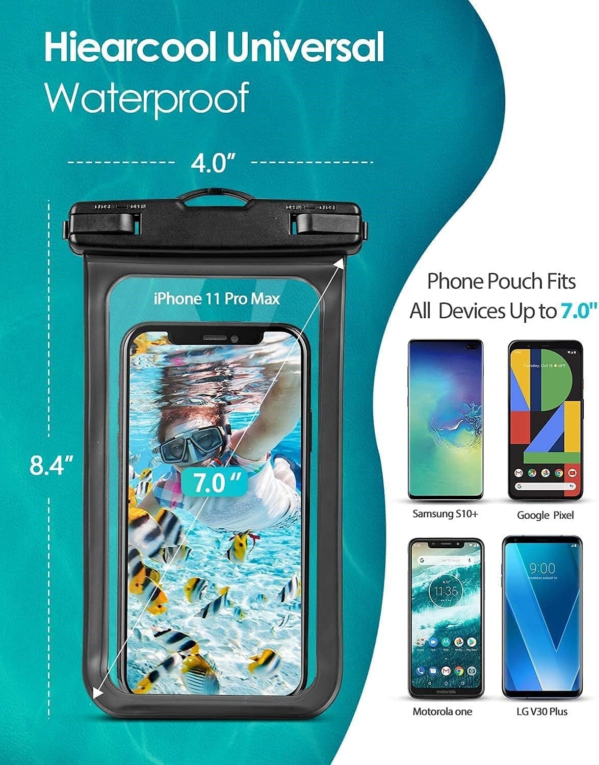 Universal waterproof phone online pouch